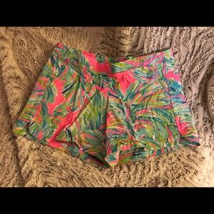 Lilly Pulitzer Ocean View Board Shorts Razzberry